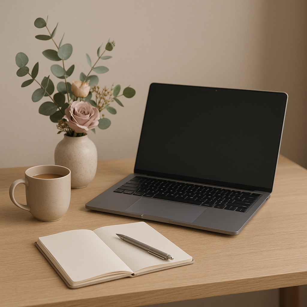 Calm teaching workspace